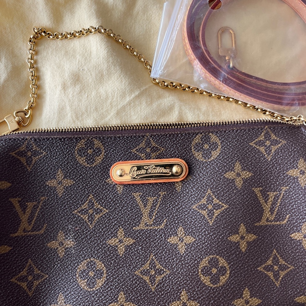 Louis Vuitton Brown Monogram Clutch